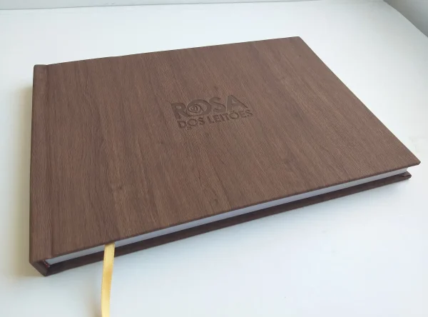 Livro de Reservas revestimento sintético mate